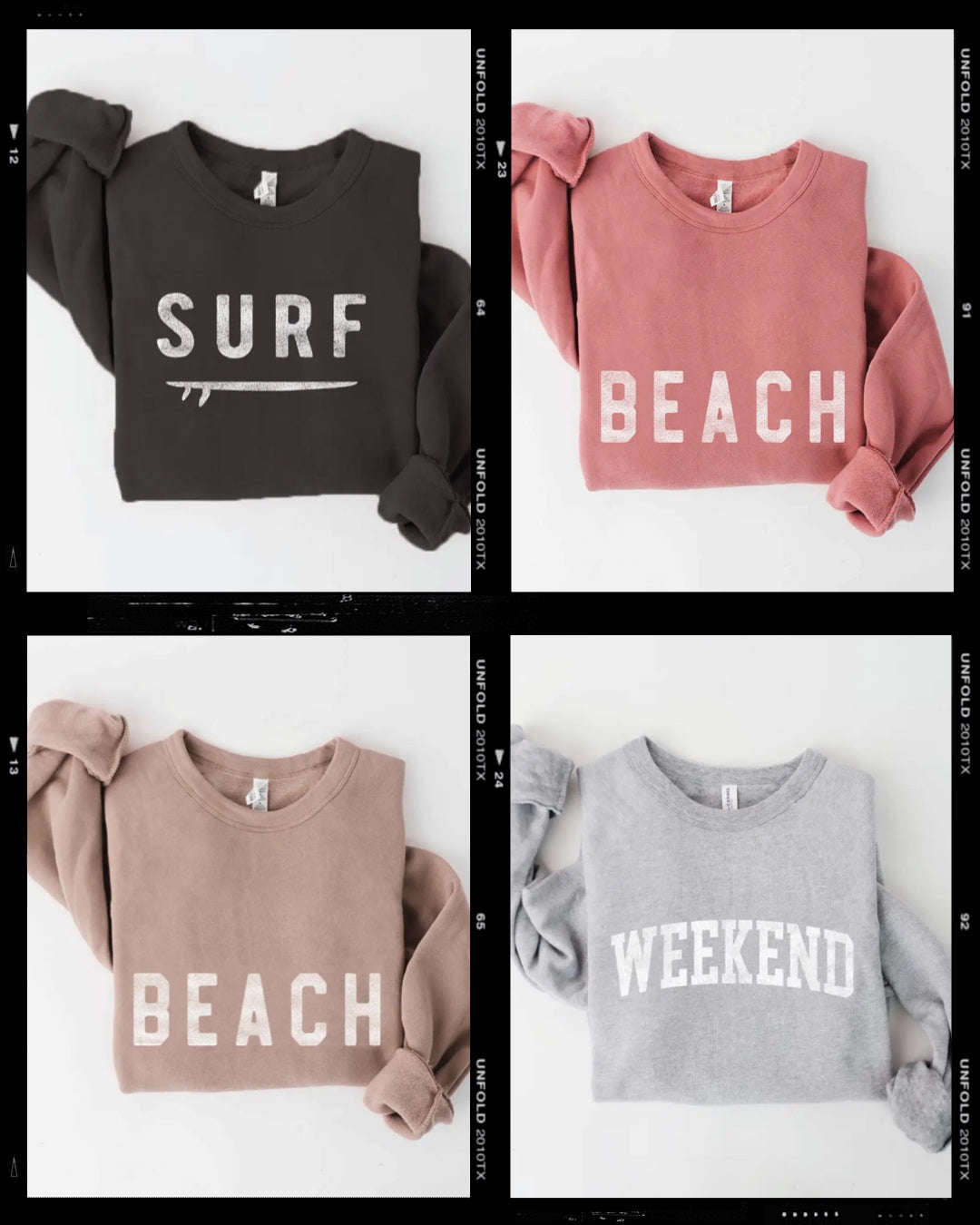 Beach Weekend Surf Sweatshirt