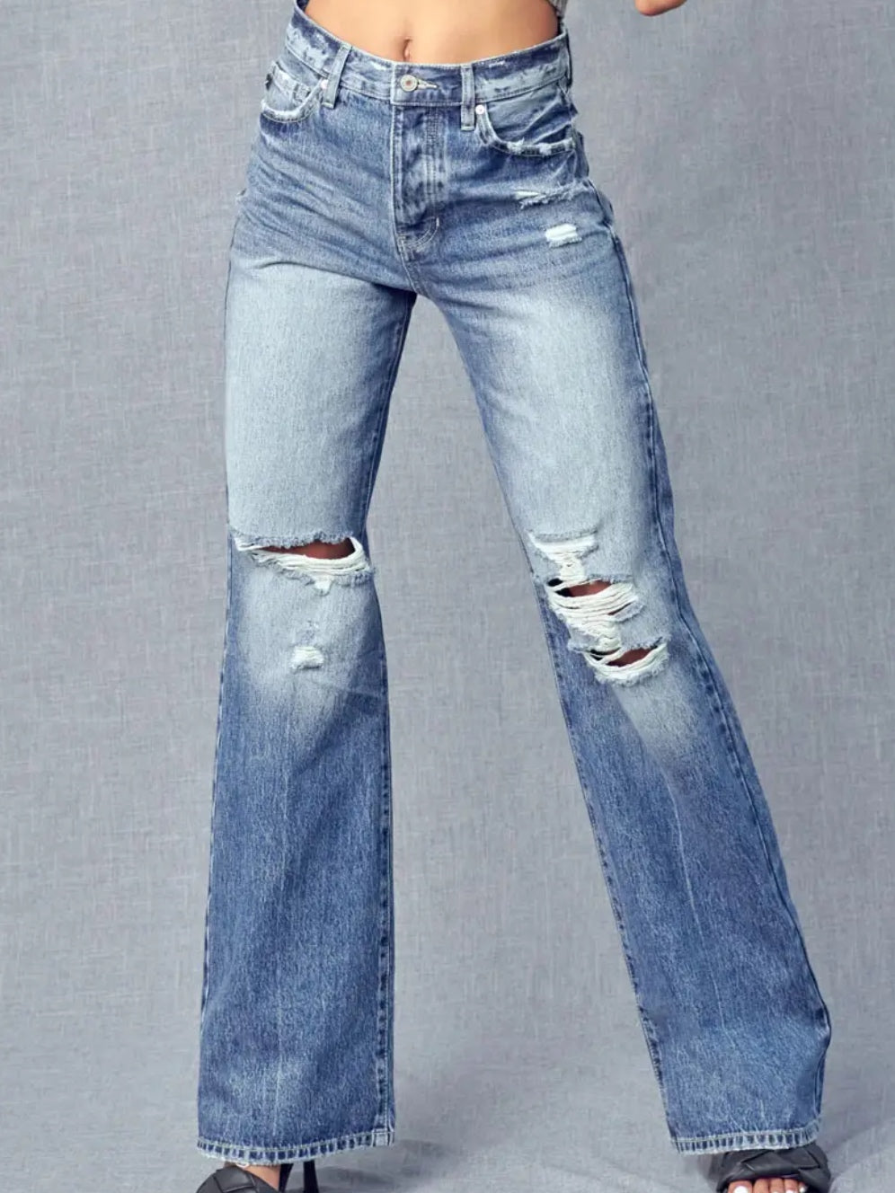 Lydia 90s Flare Kancan Jean