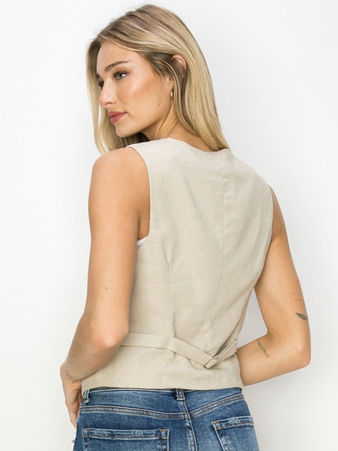 The Linen Vest