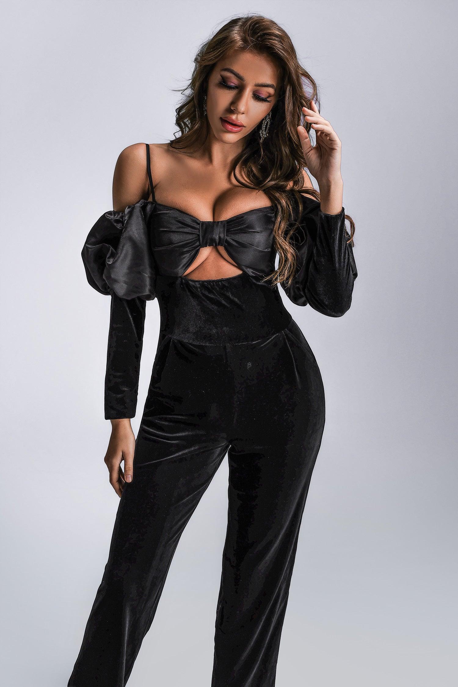 Anneka Puff Sleeve Jumpsuit