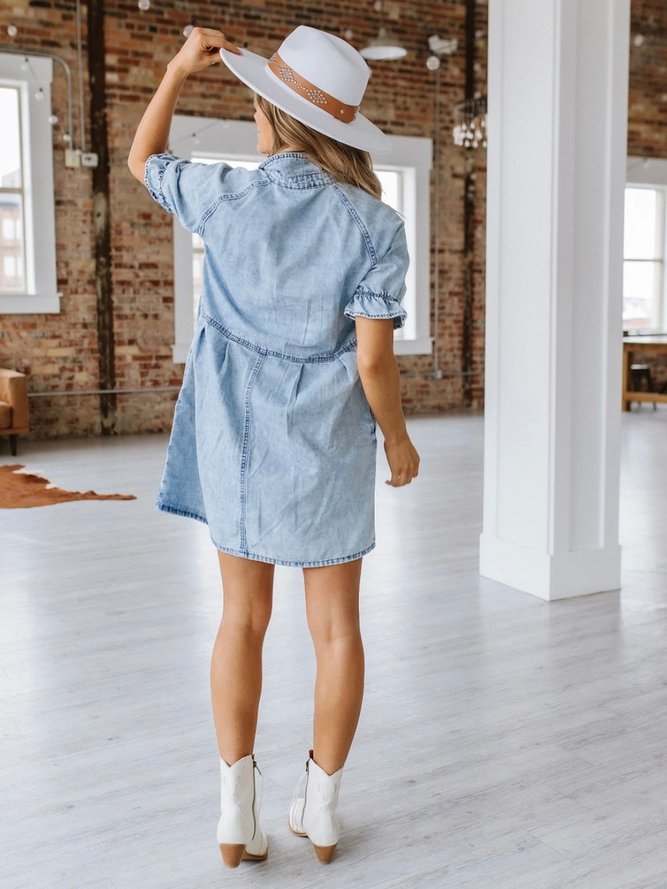 Danielle Denim Dress