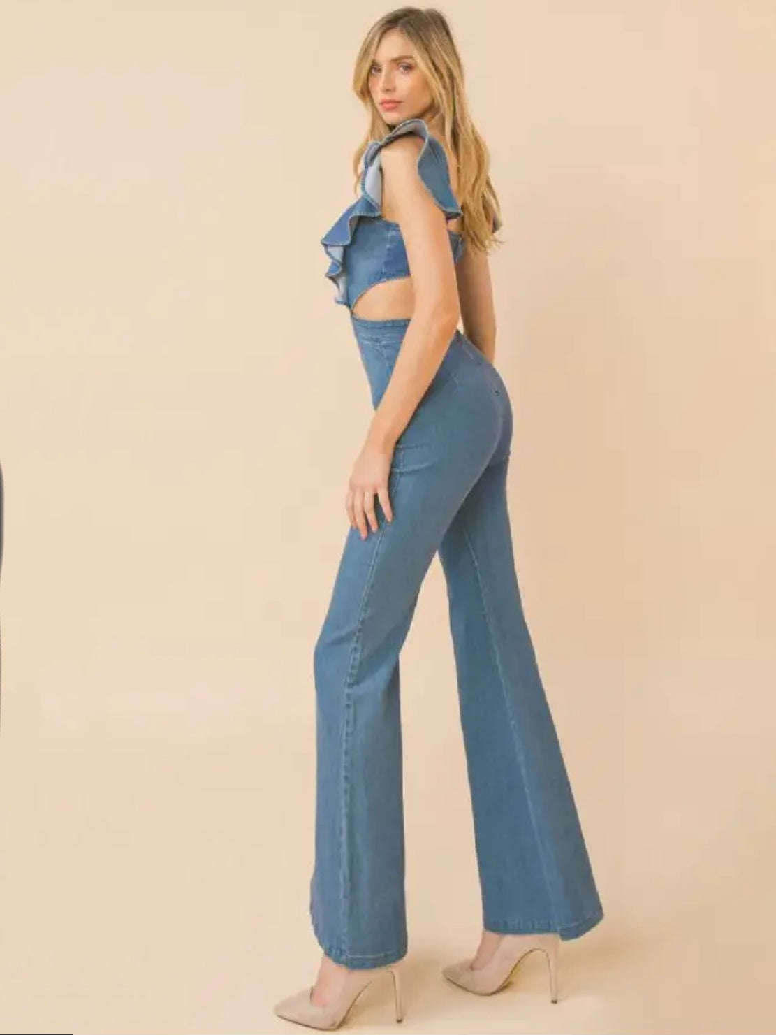 Jessie Denim Jumpsuit