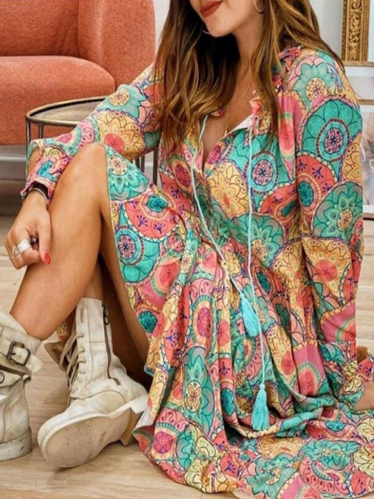 Serene Sands Maxi Dress