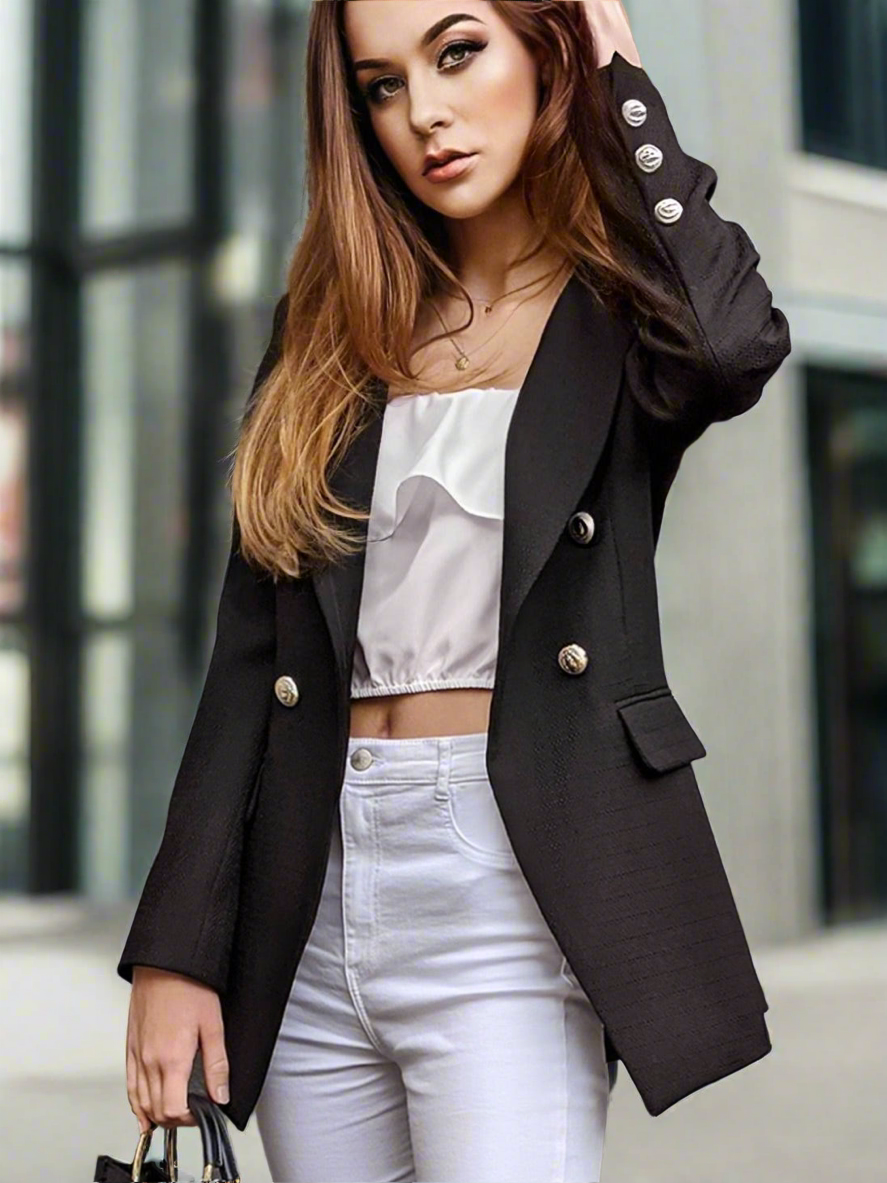 Bring It Textured Blazer