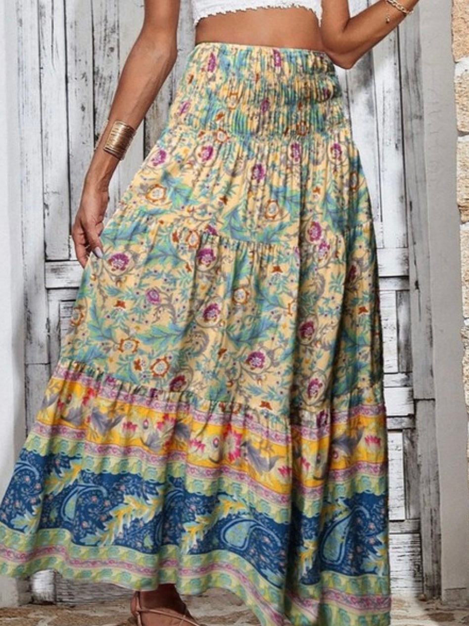 Perfect Paisley Maxi Skirt