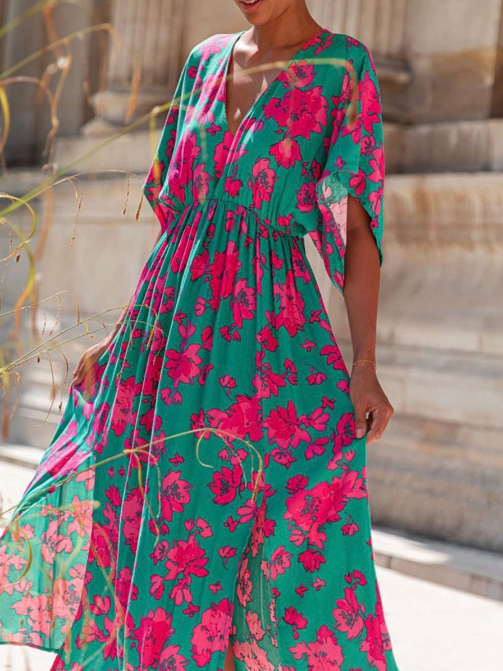 Sea Green Maxi Dress