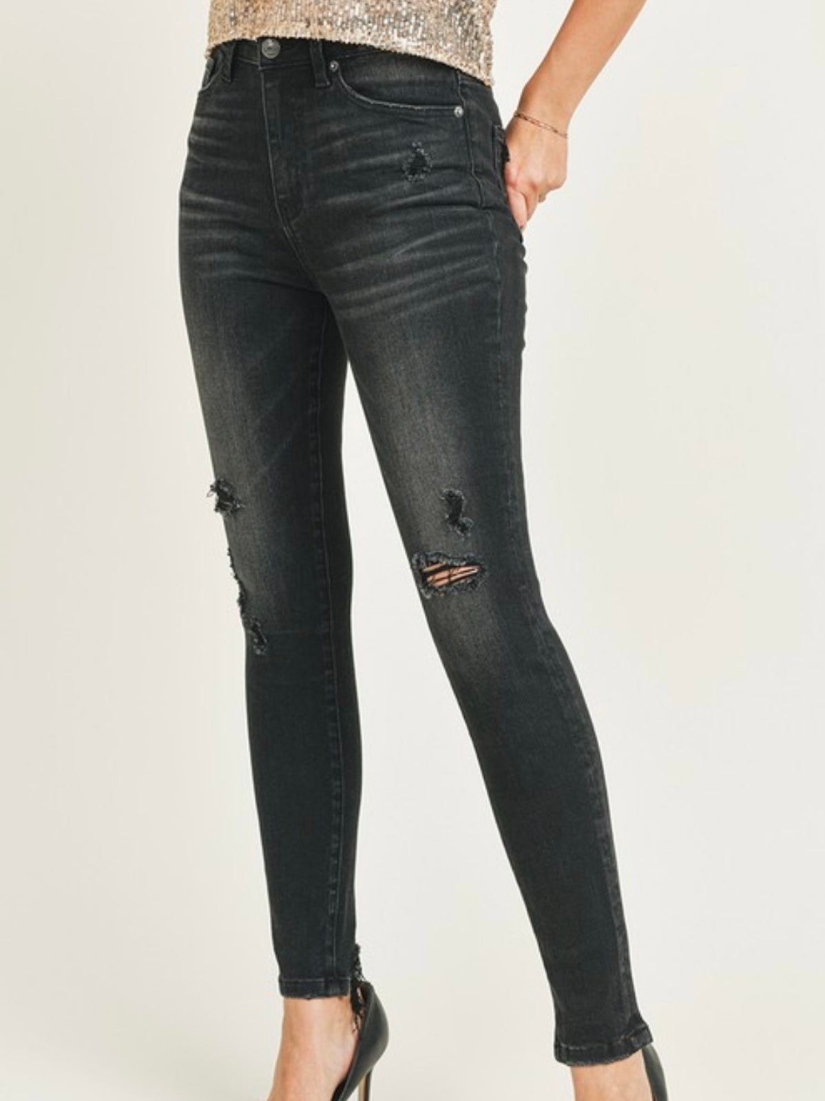 Skyline Pocket Straight Jeans