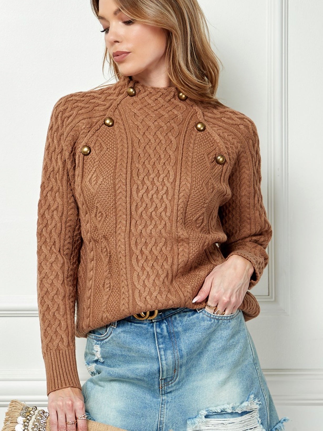 Dash of Double Sweater
