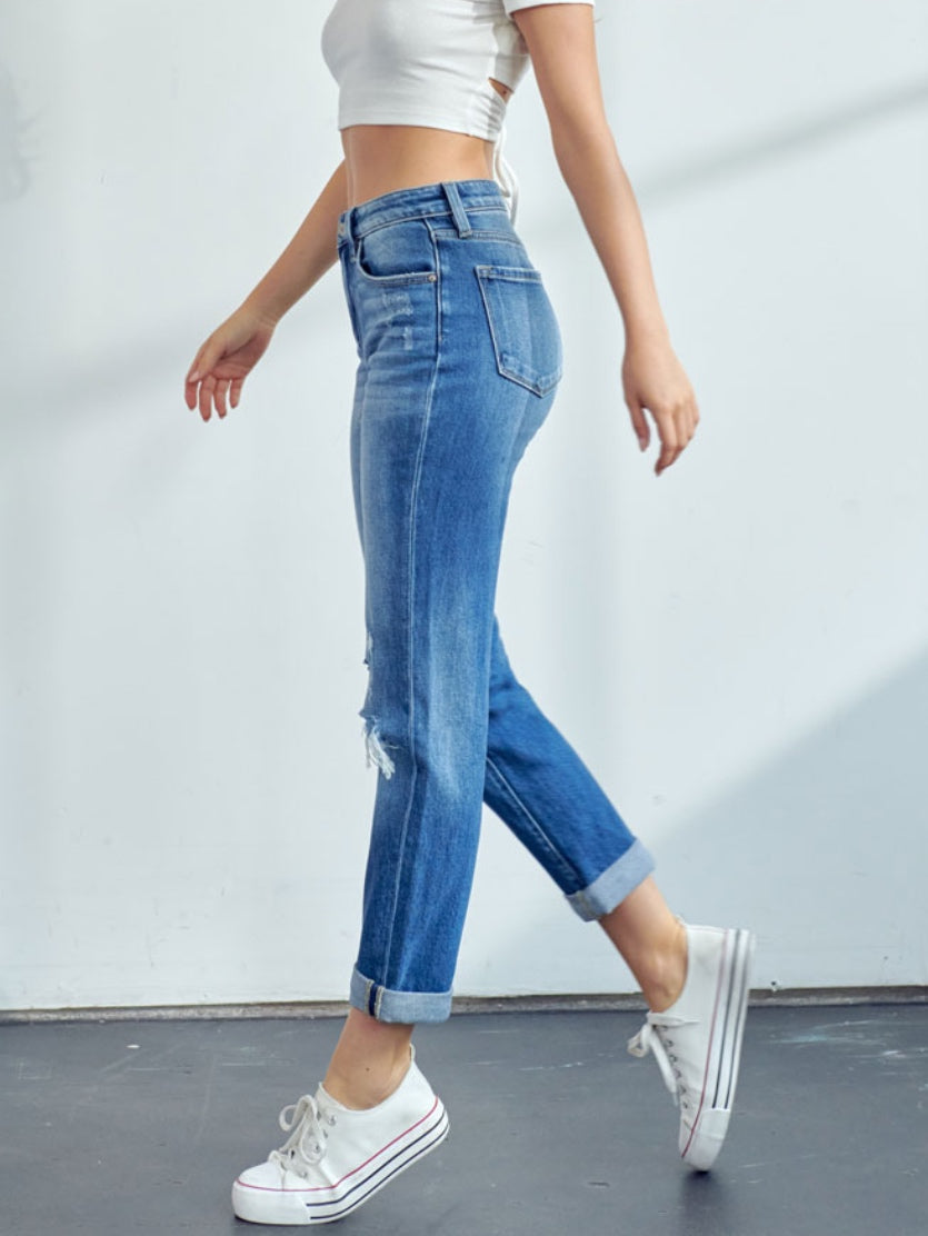 Varen High Rise Straight Leg Jeans