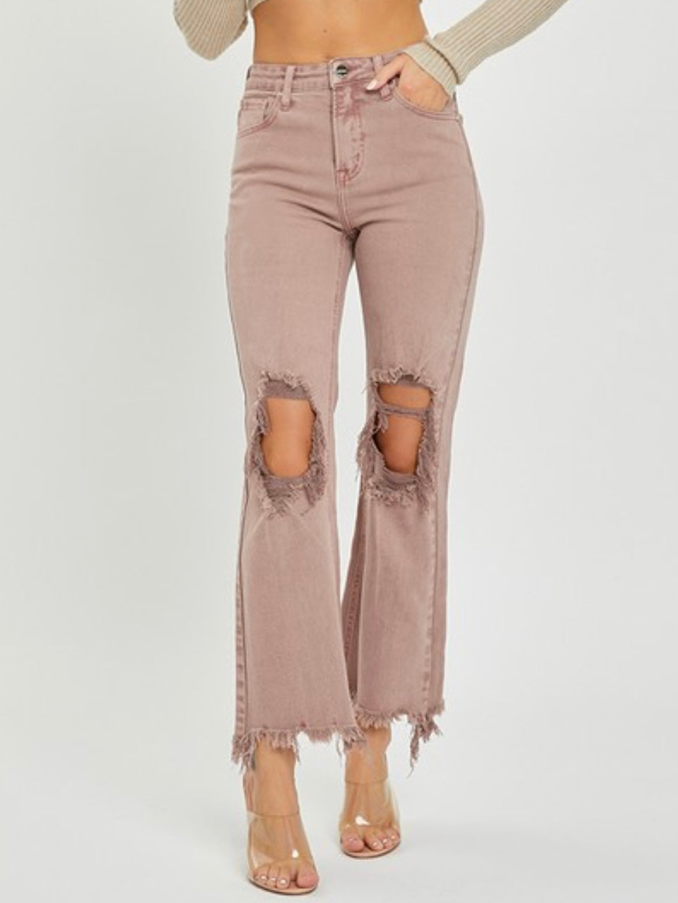Desert + Dusk Distressed Jeans