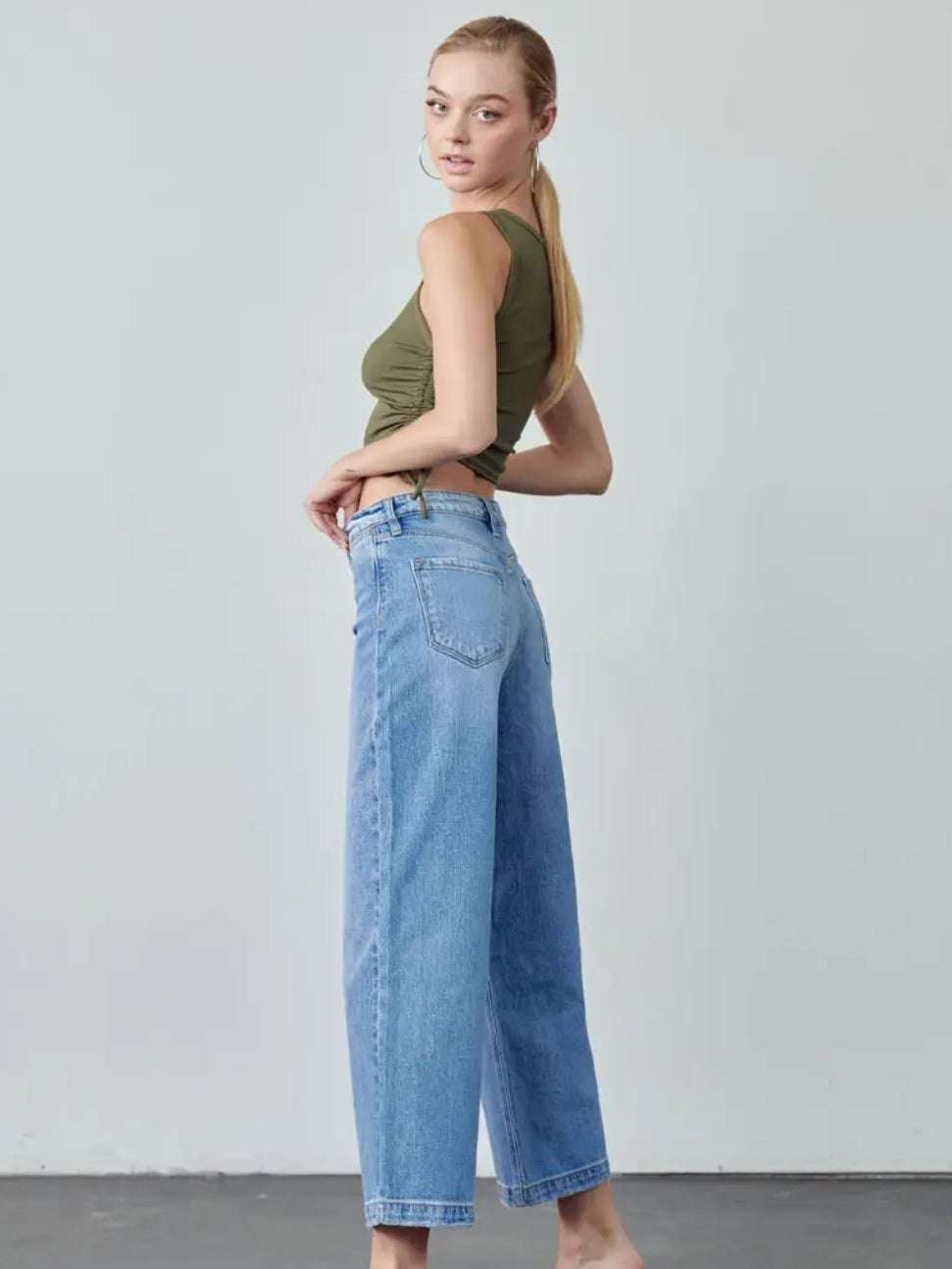 Kathleen Wide Leg Kancan Jeans