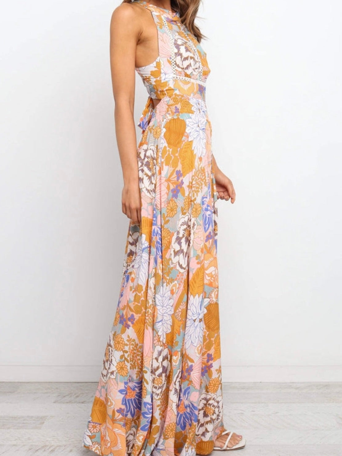 Tuscan Sun Tie Back Dress