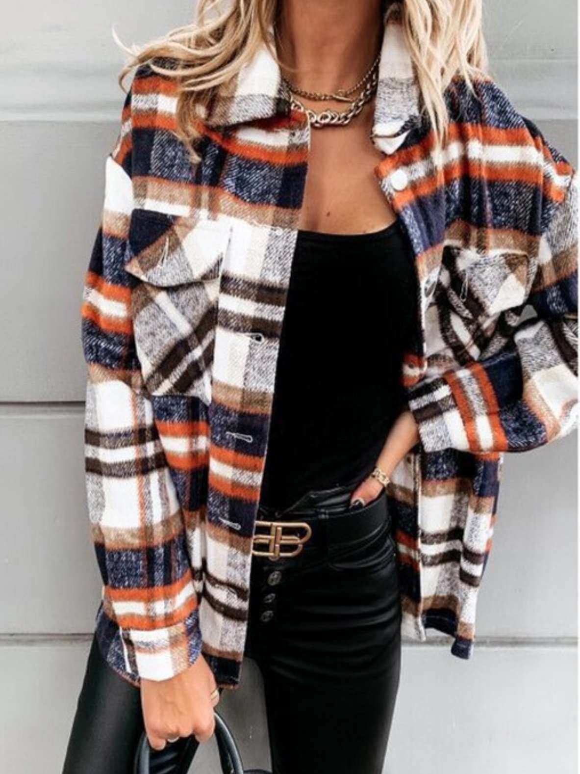 Jax Plaid Shirt Shacket