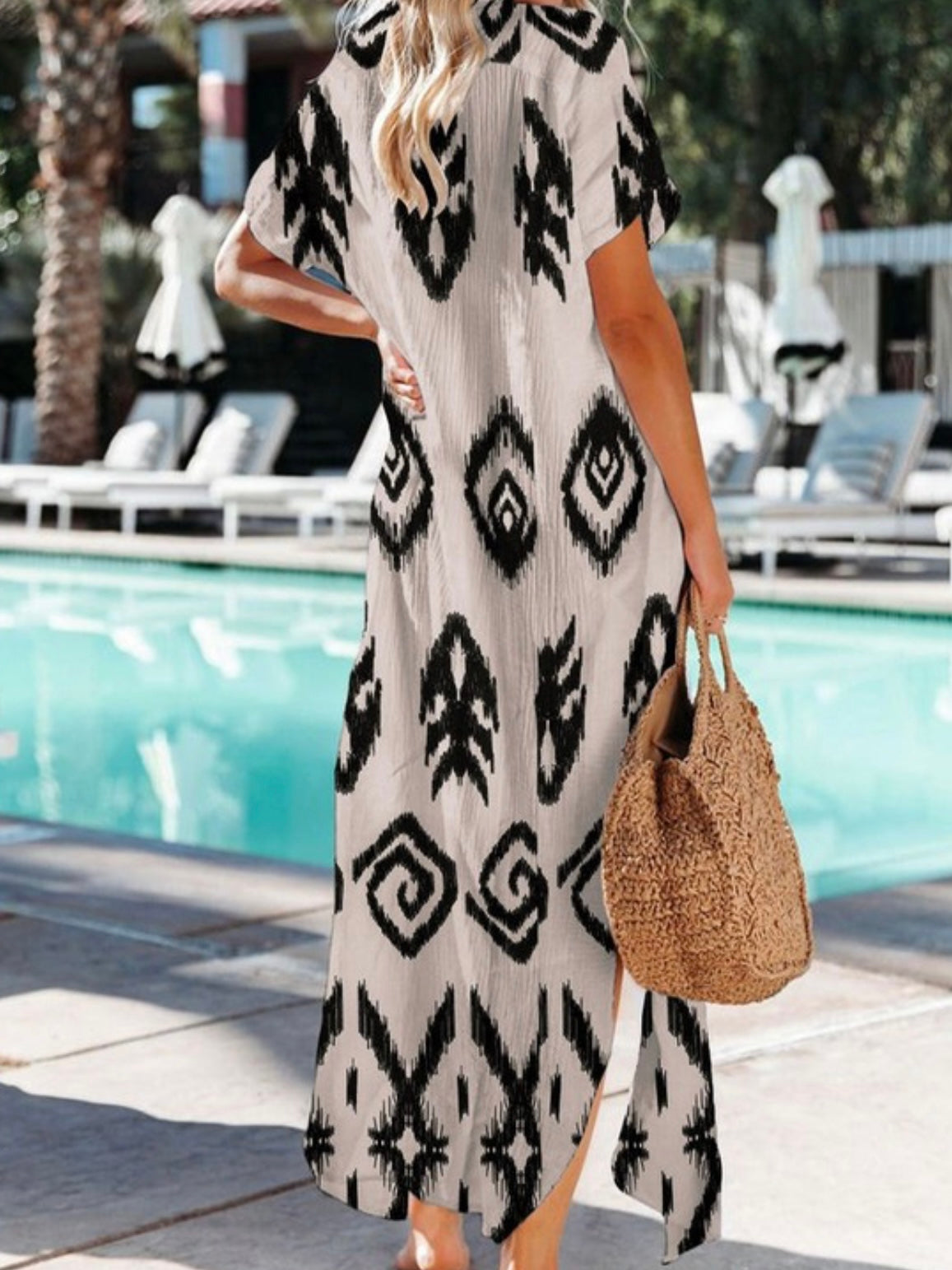 Poolside Shirt Dress