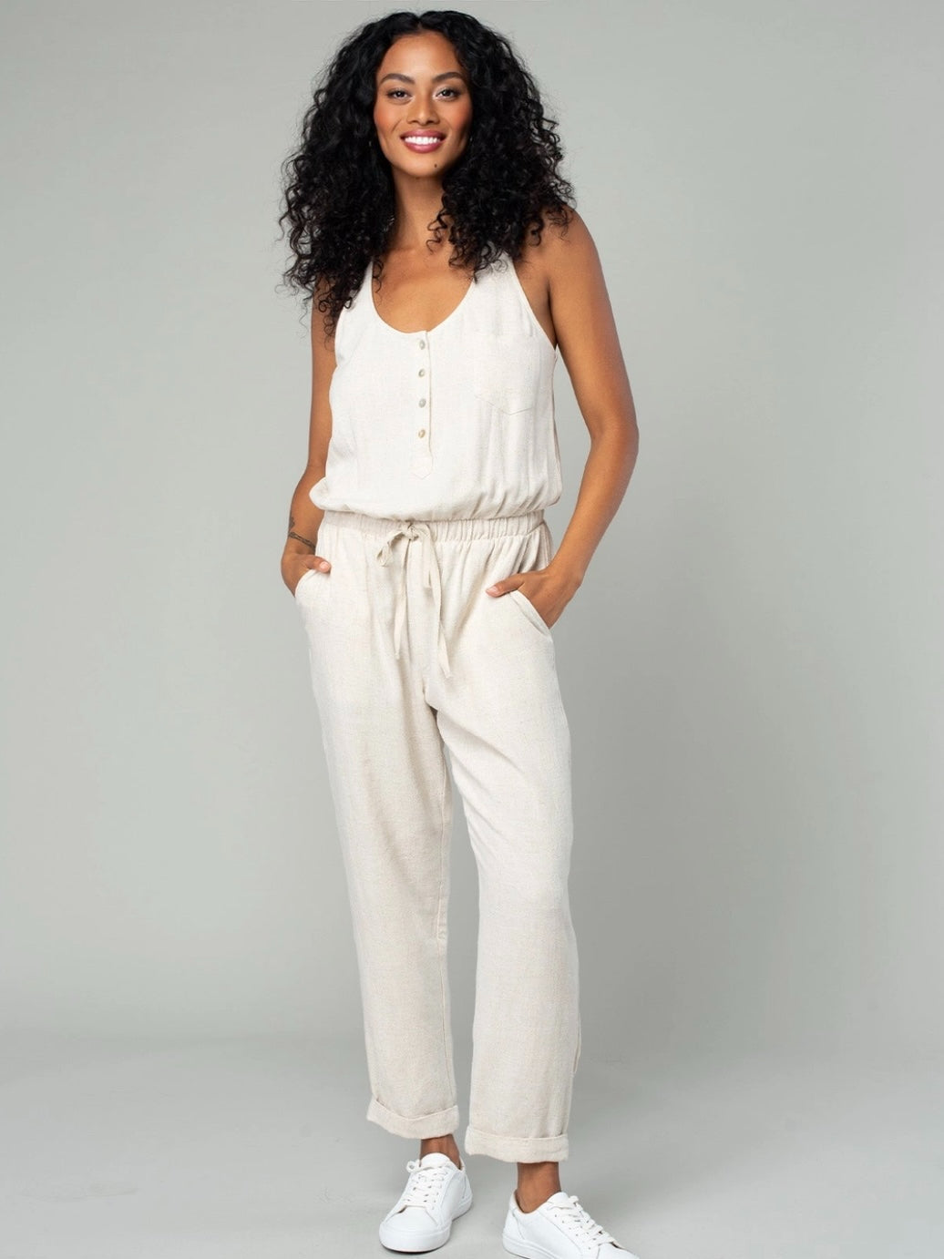 Linen Everyday Jumpsuit
