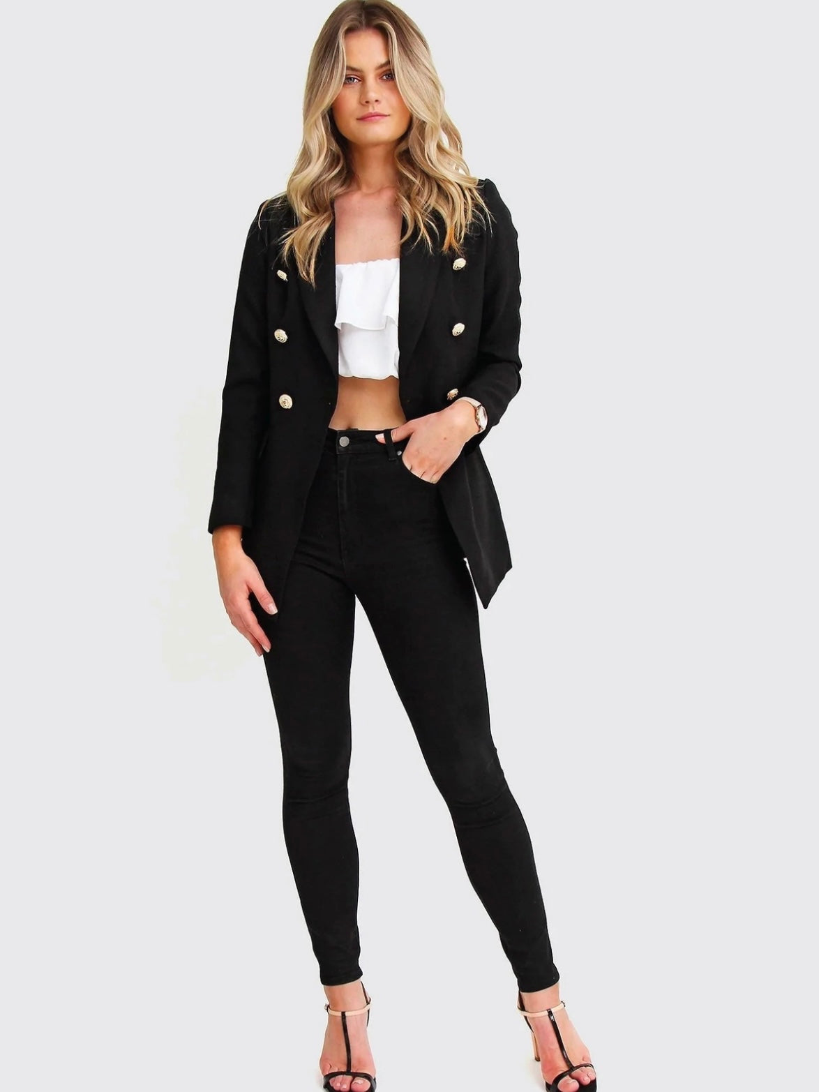 Bring It Textured Blazer